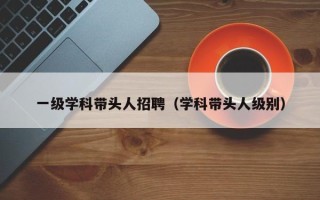 一级学科带头人招聘（学科带头人级别）
