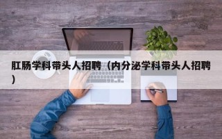 肛肠学科带头人招聘（内分泌学科带头人招聘）