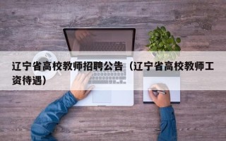 辽宁省高校教师招聘公告（辽宁省高校教师工资待遇）