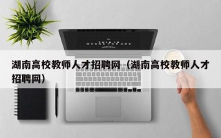 湖南高校教师人才招聘网（湖南高校教师人才招聘网）
