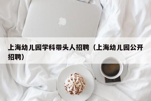 上海幼儿园学科带头人招聘（上海幼儿园公开招聘）-第1张图片-ZBLOG