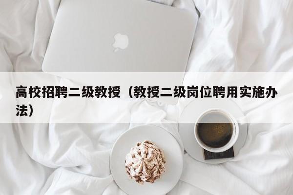 高校招聘二级教授（教授二级岗位聘用实施办法）-第1张图片-ZBLOG