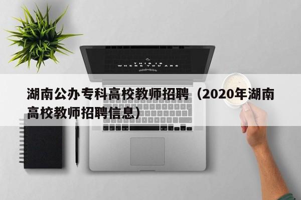 湖南公办专科高校教师招聘（2020年湖南高校教师招聘信息）-第1张图片-ZBLOG