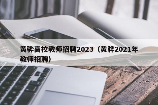 黄骅高校教师招聘2023（黄骅2021年教师招聘）-第1张图片-ZBLOG