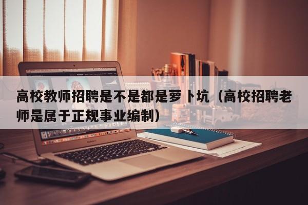 高校教师招聘是不是都是萝卜坑（高校招聘老师是属于正规事业编制）-第1张图片-ZBLOG